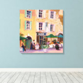 Toile Café français (Insitu (Plancher de Bois))