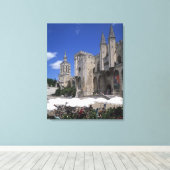 Toile Café, Le Palais des Papes, Avignon, Vaucluse, (Insitu (Plancher de Bois))