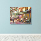 Toile Café Paris (Insitu (Plancher de Bois))