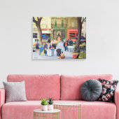 Toile Cafe Provence (Insitu(Salon))