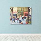 Toile Cafe Provence (Insitu (Plancher de Bois))