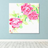 Toile Café Rose (Insitu (Plancher de Bois))