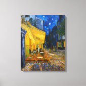 Toile Café Terrasse en soirée | Van Gogh | (Recto)