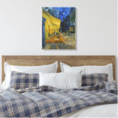 Toile Café Terrasse en soirée | Vincent van Gogh (Insitu(Chambre))