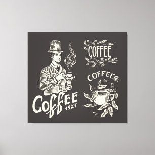 Toile Café Vintage