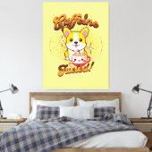 TOILE CAFFEINE DE CORGI FUELED! (Insitu(Chambre))