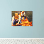 Toile Caillebotte - Oarsmen (Insitu (Plancher de Bois))