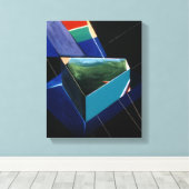 Toile Caja de Pandora (Insitu (Plancher de Bois))