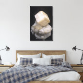 Toile Calcite Crystals sur Dolomite (Insitu(Chambre))