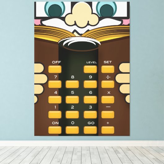 Toile Calculatrice professeur (Insitu (Plancher de Bois))