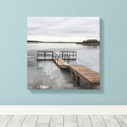 Toile Cale gelée (Insitu (Plancher de Bois))