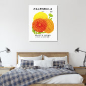 Toile Calendula Vintage Seed Packet (Insitu(Chambre))