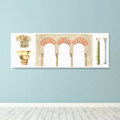 Toile Califat islamique espagnol. Capitales d'arches (Insitu (Plancher de Bois))