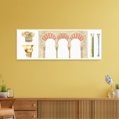 Toile Califat islamique espagnol. Capitales d'arches (Insitu(Salon))