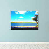 toile CALIFORNIA BEACH (Insitu (Plancher de Bois))