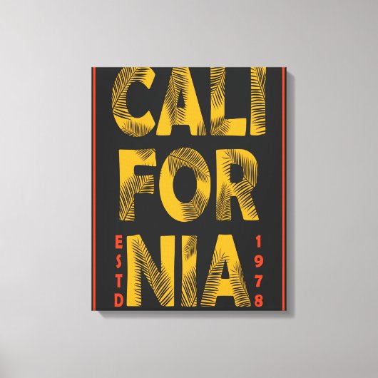 Toile California Dream Wall Art (Recto)