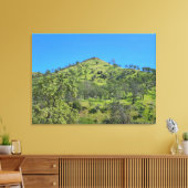 Toile California Green (Insitu(Salon))