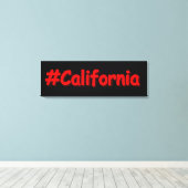 Toile "#California" Joli Design. Commandez dès maintenan (Insitu (Plancher de Bois))