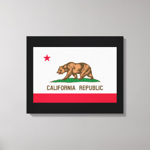 Toile California State Flag Design
