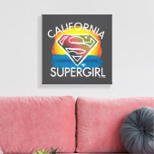 Toile California Supergirl Sunset Graphic (Insitu(Salon))