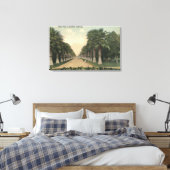 Toile CaliforniaPalms Allong Road (Insitu(Chambre))