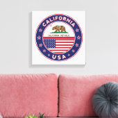 Toile Californie (Insitu(Salon))
