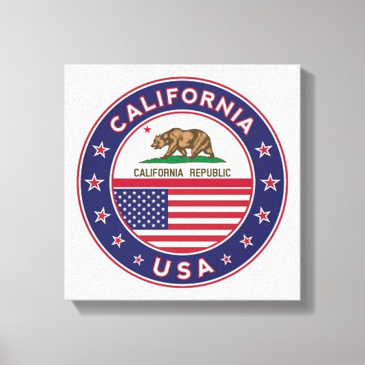 Toile Californie (Recto)
