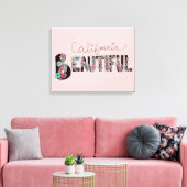 Toile Californie Beautiful (Insitu(Salon))