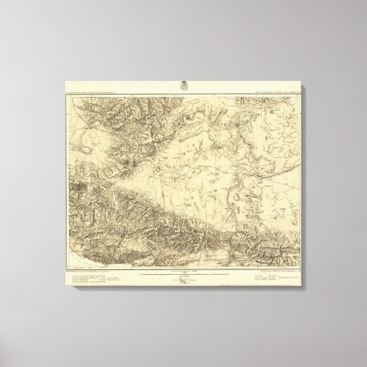 Toile Californie du Sud (Recto)