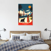 Toile Californie : L'État d'or (Insitu(Chambre))