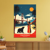 Toile Californie : L'État d'or (Insitu(Salon))