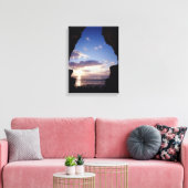 Toile Californie, San Diego, Falaises de coucher de sole (Insitu(Salon))