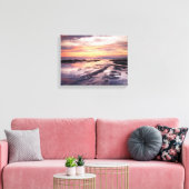 Toile Californie, San Diego, Falaises de coucher de sole (Insitu(Salon))