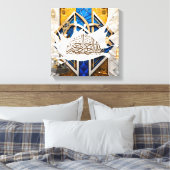 Toile caligraphie arabe (Insitu(Chambre))