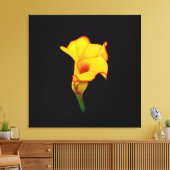 Toile Calla lily jaune (Insitu(Salon))