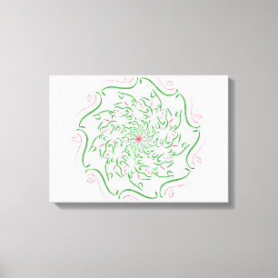 Toile Calligraphie arabe moderne - Poème saoudien artist