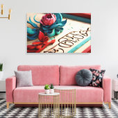 Toile Calligraphie moderne (Insitu(Salon))