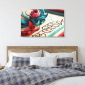 Toile Calligraphie moderne (Insitu(Chambre))