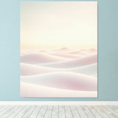Toile Calm light background with sand dunes (Insitu (Plancher de Bois))
