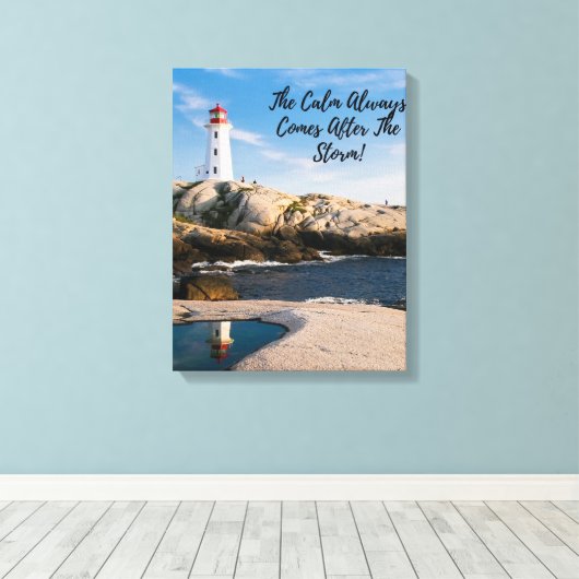 Toile Calme Après La Tempête (Insitu (Plancher de Bois))