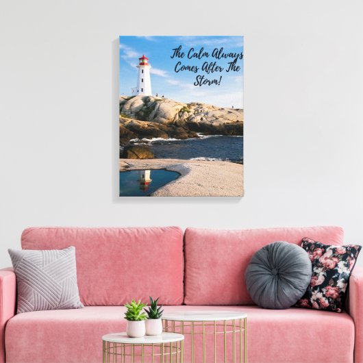 Toile Calme Après La Tempête (Insitu(Salon))