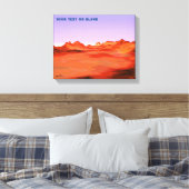 Toile Calme du désert (Insitu(Chambre))