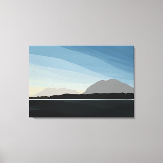 Toile Calme Pacifique (Recto)