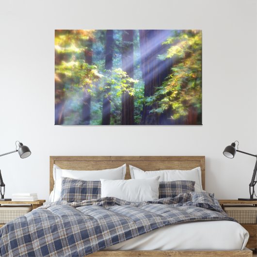 Toile Calming Foggy Forest of Fall (Insitu(Chambre))