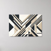 Toile Calques 3D Neutres Abstraits Modernes (Recto)
