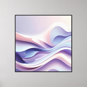 Toile Calques Pastel - Art Abstrait pour Calm & Co