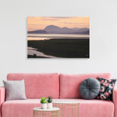 Toile Camano Island, WA, au Sunset Wrapped Canvas (Insitu(Salon))