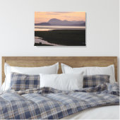 Toile Camano Island, WA, au Sunset Wrapped Canvas (Insitu(Chambre))