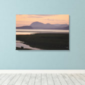 Toile Camano Island, WA, au Sunset Wrapped Canvas (Insitu (Plancher de Bois))