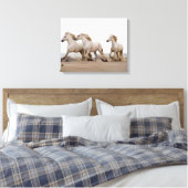 Toile Camargue Horses courir sur la plage (Insitu(Chambre))